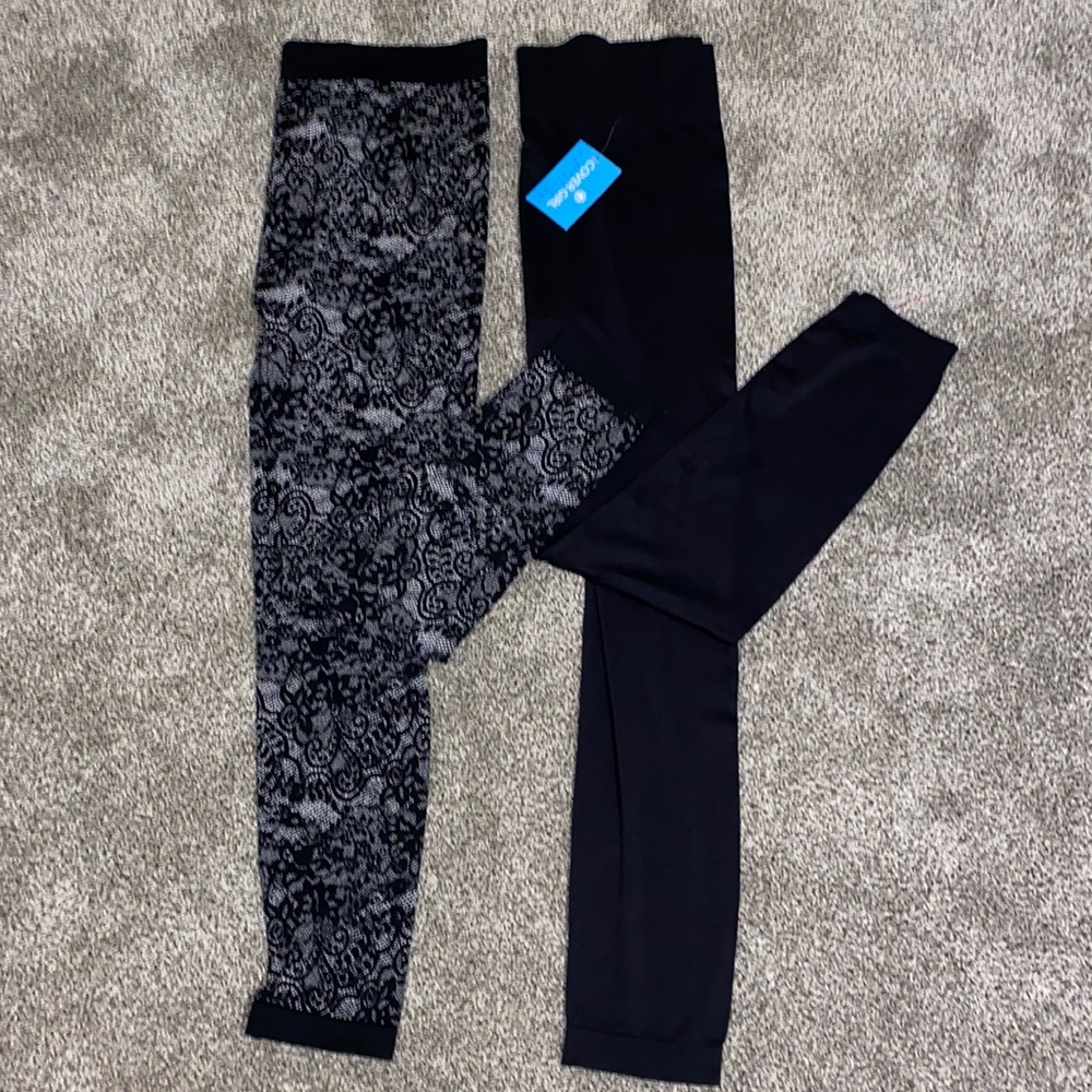 COVERGIRL & APT 9 LEGGINGS (2PR/1PRICE) BOTH SIXE XL